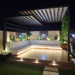 تنسيق حدائق بالدمام والخبر وتركيب العشب الصناعي والشلالات والمظلات والغرف الزجاجية