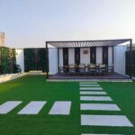 تنسيق حدائق بالدمام والخبر وتركيب العشب الصناعي والشلالات والمظلات والغرف الزجاجية