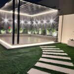 تنسيق حدائق بالدمام والخبر وتركيب العشب الصناعي والشلالات والمظلات والغرف الزجاجية