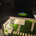 تنسيق حدائق بالدمام والخبر وتركيب العشب الصناعي والشلالات والمظلات والغرف الزجاجية